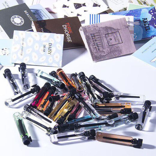 Big brand replacement perfume sample high-end long-lasting fragrance encounter blue true self niche trial fragrance 2ml pink encounter (2ml)