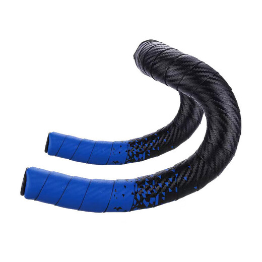 Gu Jianmu road handlebar tape bicycle gradient hand-bent handlebar tape non-slip wear-resistant two-color silicone shock-absorbing strap bent bar tape black and white (2050mm) two rolls price