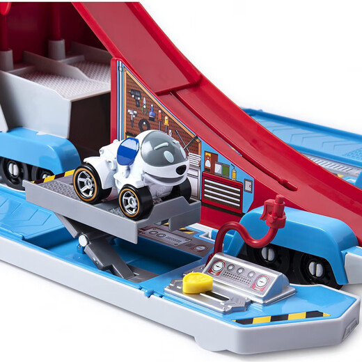 UOSO toy car alloy Captain Ryder Patrol Car Mini Patrol Car Set Dog Team Children's Birthday Gift 16785 Transformation Rescue Bus