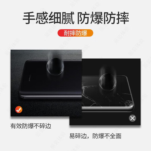 Vivo is suitable for vivo x21 mobile phone back cover, original x21a glass back shell, x21ud battery cover, x21ia original shell, vivo x21/a rear fingerprint, ice diamond black, deputy factory back cover + frame + auxiliary materials