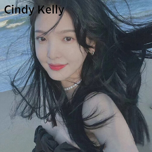 Cindy Kelly high-end light luxury pearl necklace for women, exquisite and practical niche jewelry, birthday and New Year gifts for girls and girlfriends, classic goddess, gentle daughter, aquamarine 8mm Australian white