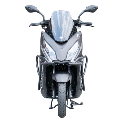 Flying Eagle UFR150MAX fuel scooter, fuel-saving, sporty, smart, long-range commuting, comes with guardrails in matte black