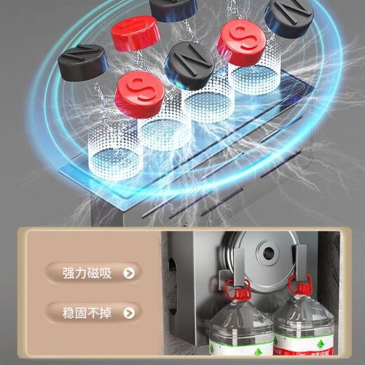 Magic Dou Shenghuo gas water heater shielding cover under the wall-mounted boiler to hide the ugly natural gas pipeline storage rack kitchen storage rack enclosure 38cm wide * 30 high * 17 + set