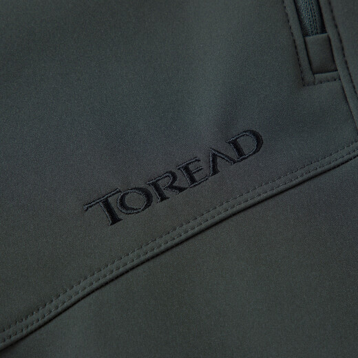 Pathfinder (TOREAD) soft shell pants for men, autumn and winter outdoor windproof and water repellent plus velvet thickened warm off-road trousers TAMMCN91860