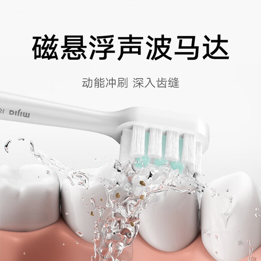 Mijia Xiaomi Sonic Electric Toothbrush T200C Home Gum Care Cleaning Couple Toothbrush Portable Travel Case Can Take on Airplane Rechargeable Waterproof Toothbrush Holiday Gift Pink