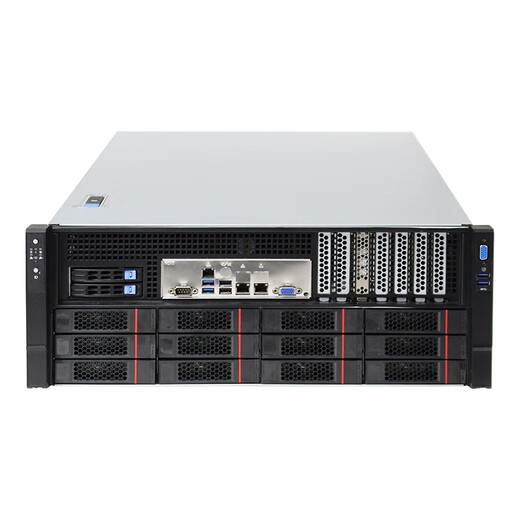 Daozhi Dual-Channel Xeon 8-Karte 5090/4090 Deep-Learning-Server-Workstation DeepSeeK Acht-Kanal-GPU-Server Modell für künstliche Intelligenz Trainingshost Dual-Channel 4316丨2T SSD 256G Speicher + H100 80 GB angepasstes Modell*8