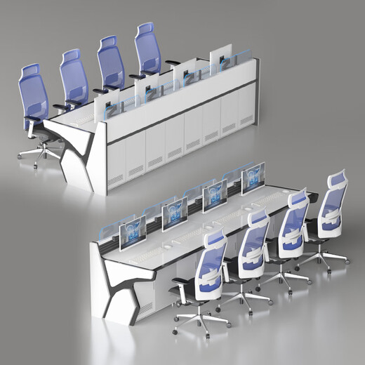 Monitoring console, command center console, dispatching console, monitoring center workbench, conference table, curved monitoring console. Customize more styles of consoles. Consult customer service.