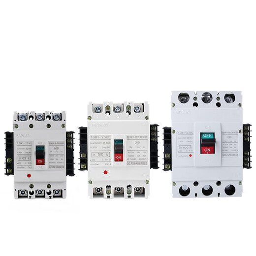 BAI MU GE TENGEN Tianzheng TGM1 switch circuit breaker 3340 with fire shunt release auxiliary contact signal 315A AC220VTGM1-400L/3340