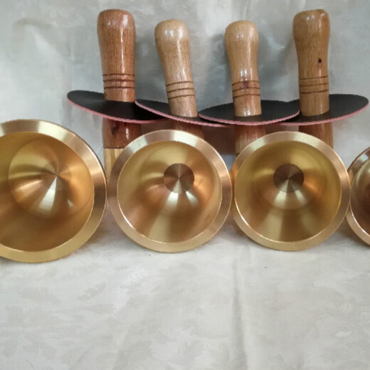 Sanqihu medicine jar Cantonese solid copper cup garlic pounder medicine cup Chinese medicine pound medicine jar medicine bowl kitchen grinding medium diameter 11.5 height 10 wall thickness 0.5 cm