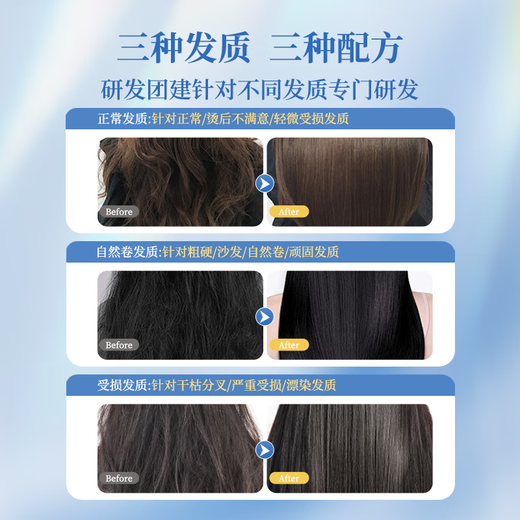 Welsh hair straightening cream protein correction straightening cream straightening comb no-pull no-perm softening cream one comb hair straightener natural curl special