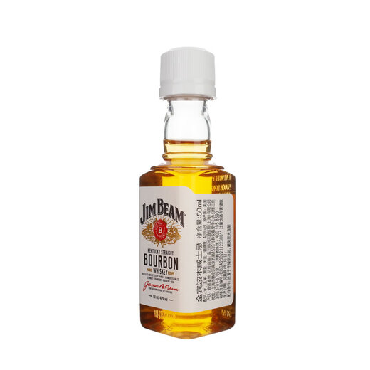 金宾（Jim Beam）白占边调和型50ml40°波本美国肯塔基州 威士忌洋酒