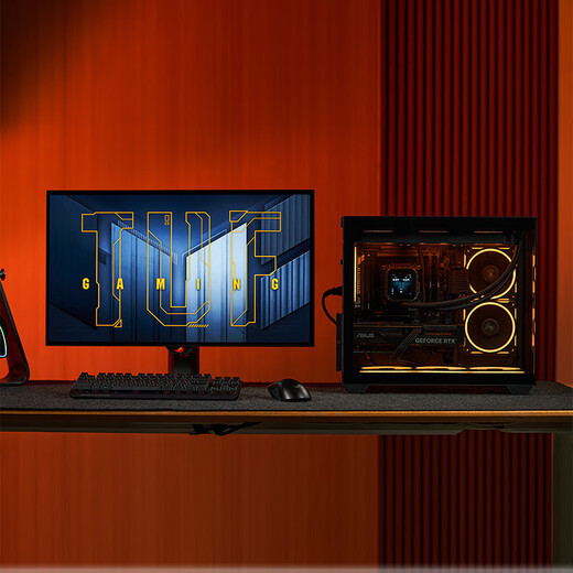 ASUS ROG family bucket 14600KF/RTX5060Ti RTX5070 computer host live broadcast e-sports Delta game design rendering desktop assembly complete machine DIY assembly machine with nine 230F+RTX5070