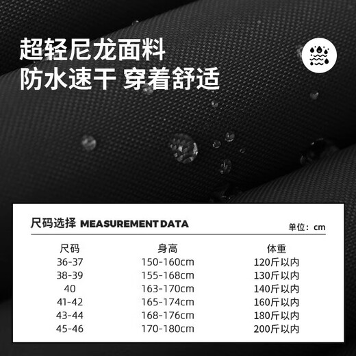 MieLanat waders, rain pants with rain boots, waist-length thickened reservoir leather forks, water shoes, one-piece fishing suit, half-length PVC gray waist-length belt, upgraded extra-thick rhinoceros 36 (photographed according to normal shoe size)