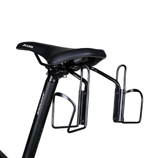 Vinoa bicycle rear seat double water bottle holder, tail bag stabilizer, riding anti-sway conversion seat, large tail bag holder, multi-functional tail bow and tail rack