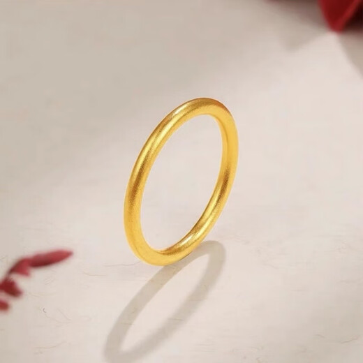 Yiqi Laofenghuang Gold Store inherits the ancient method of pure silver ring, solid gold and silver, couple ring ring, wedding ring, ancient method, 16 rings