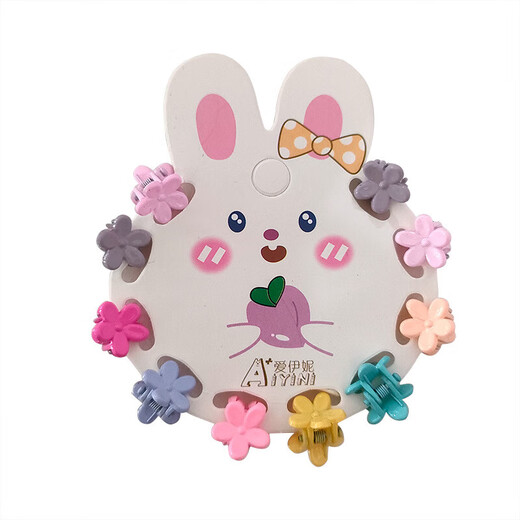 Children's hair clips princess baby small clips for broken hair little girls summer cute hair clips Korean girls clip headdress 10-piece set random style hair