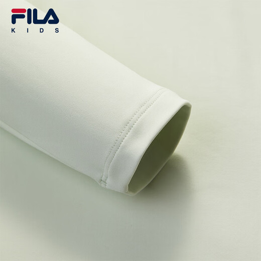 FILA children's clothing tops 2025 winter new style girls' sun protection sports long-sleeved POLO shirts Life Green-LG 140