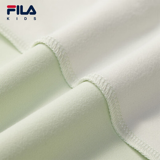 FILA children's clothing tops 2025 winter new style girls' sun protection sports long-sleeved POLO shirts Life Green-LG 140