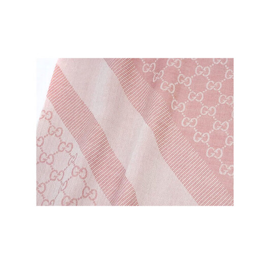 Gucci Gucci scarf autumn and winter shawl tassel double G pattern wool Gucci warm fashion couple scarf scarf pink double G pattern 281942 3G704 6978