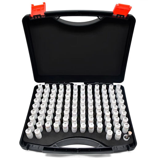 Germany imported precision needle gauge set high-precision carbide plug gauge needle gauge white steel needle gauge pin plug 11-12101 feed handle