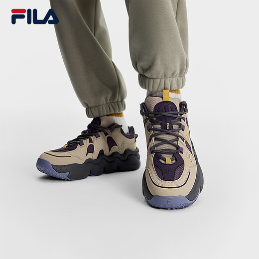 FILA Panini Men's Shoes Sports Shoes 2025 Autumn New Basketball Shoes Casual Shoes Bread Daddy Shoes
