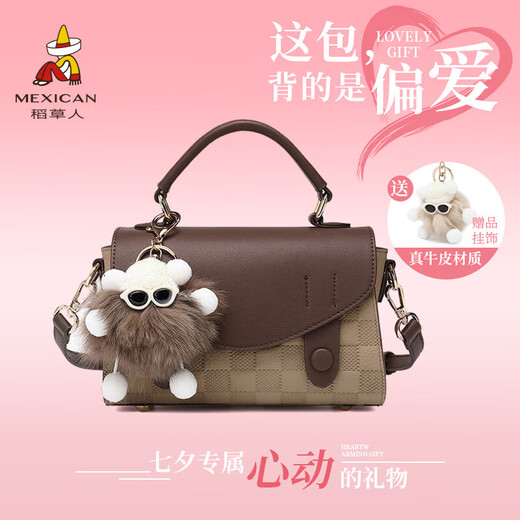 Scarecrow Cowhide Bag Damen 2025 Neue Luxus -Umhängetasche Crossbody Cambridge Bag Geburtstagsgeschenklehrer's Day