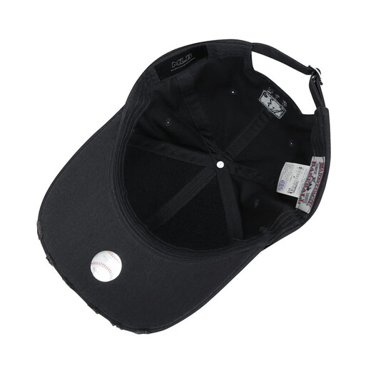 MLB men's and women's embroidered LOGO sports fashion hard-top baseball caps Los Angeles Dodgers/Black/Large Logo F