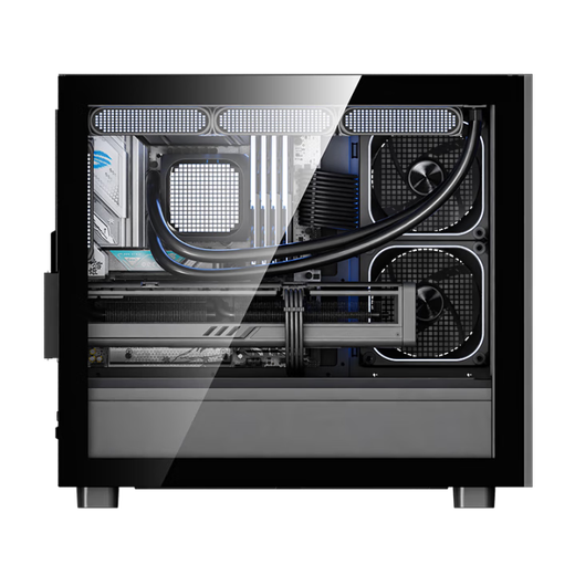 AMD Ryzen R7 7800X3D/9800X3D/5070Ti assembled computer host thousand frames e-sports game live broadcast design rendering complete machine DIY assembly machine sea view room host configuration seven 7800X3D+RTX5060Ti