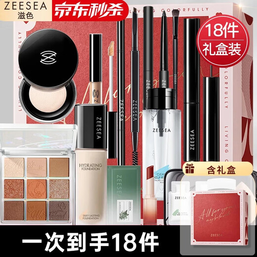 ZEESEA Zese Color Cosmetics Complete Beginner Makeup Set for Girlfriend Anniversary Valentine New Year Gift