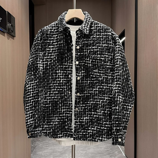 Kuraishi Kazuki Xiaoxiangfeng Jacket Men's 2025 Autumn and Winter New Trendy Handsome Jacket Men's High-end Jacket Brown XL