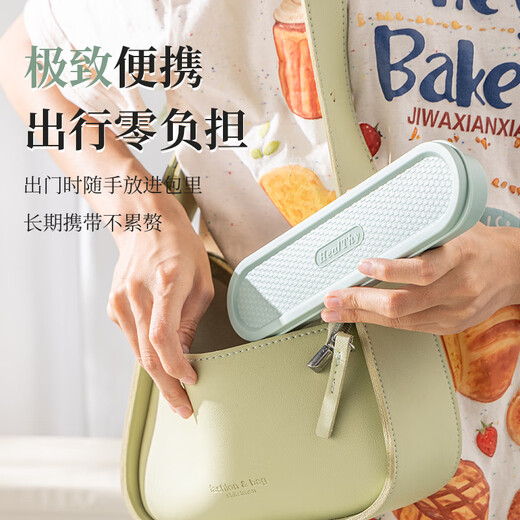 Guangyi 316 stainless steel tableware, chopsticks and spoon set, one pair for each person, box storage box GY8903