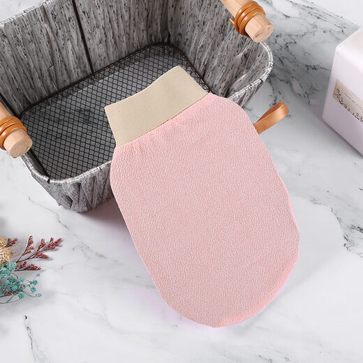 Maodong recommends bathing gloves, a powerful decontamination tool, double-sided bath towels for men and women, thickened bath towels, 1 bath towel (random color)