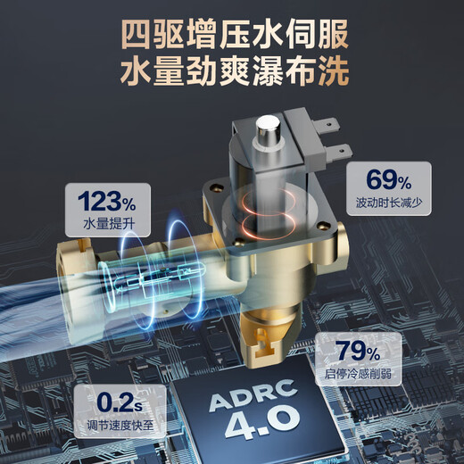 Macro Sleep Wash S9PRO 30.7dB Super Level 1 Silent 16-liter Gas Water Heater Natural Gas National Subsidy 15% Level 1 Constant Temperature Water Servo Antifreeze Trade-in