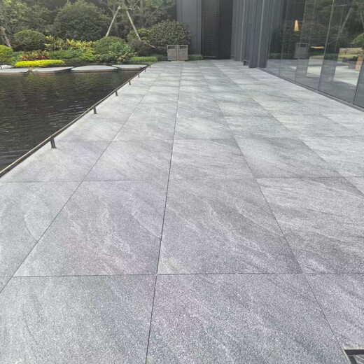 Xiangda imitation stone tiles anti-slip wear-resistant ecological floor stone paving ceramic tiles quartz brick courtyard floor tiles XD12023 white wood grain 598*1198*18
