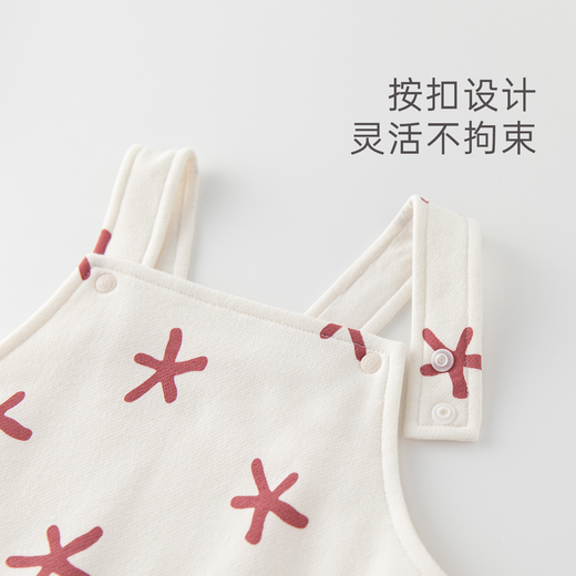Guiqi Xiong autumn and winter infants and young children go out fleece warm overalls for men and women baby pure cotton knitted long pants