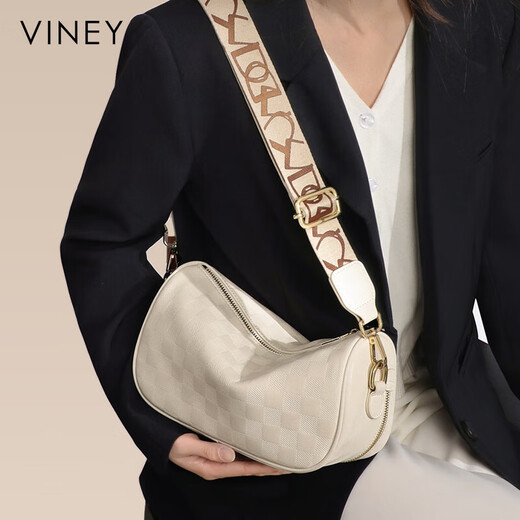 viney crossbody bag cowhide bag women's bag casual crossbody pillow bag light luxury birthday gift high-end gift for girlfriend wife