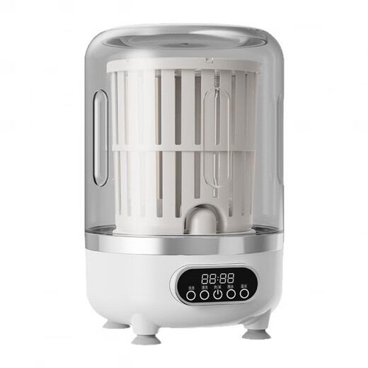 Xiaomi Buyi Trendy Life Appliances Wired Double Cup Laundry Cup New Installation-free Underwear and Sock Washing Machine Pearl White