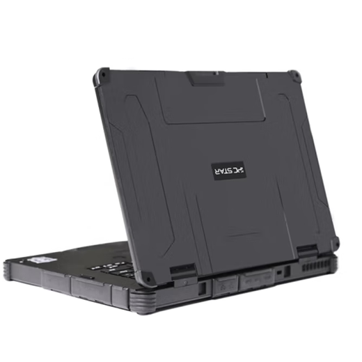 Xinweihan 14-дюймовый трехзащитный усиленный ноутбук из алюминиевого сплава, настраиваемый военный зеленый промышленный портативный компьютер, мобильная рабочая станция для улицы