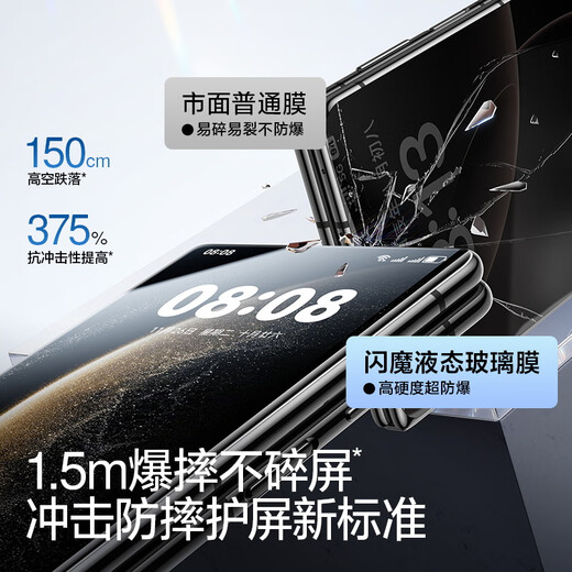 SmartDevil 0 experience second patch, suitable for Huawei mate x6 mobile phone film, Huawei x6 mobile phone film, tempered soft film, full screen, high definition, explosion-proof, anti-fingerprint, automatic dust removal, micro-crystalline dust-free cabin