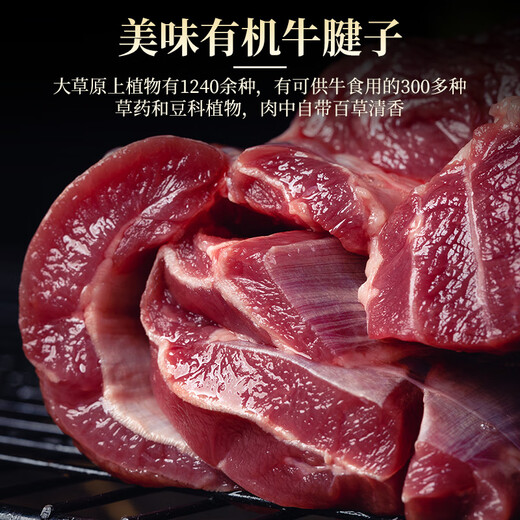 Deyuanzhai Xilin Gol Grassland Organic Beef Tendon 1kg Domestic Organic Raw Cut Beef Stewed and Braised
