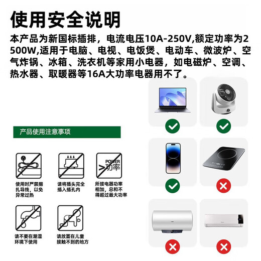 Macaron color conversion plug, short-line converter plug, Xiaomi's same model, one-turn multi-hole sub-control conversion socket, USB night light power converter row plug, flexible wired, one-turn two-point control ordinary model