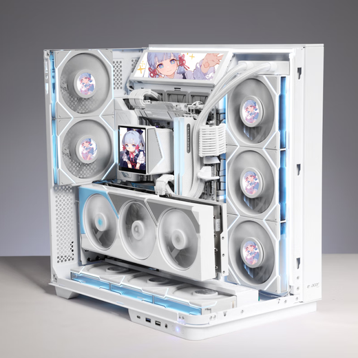 ASUS 9800x3d host 5070ti host 5080 ASUS rog family bucket 9800x3d5070 host DIY gaming desktop assembly computer subsidy machine 9800x3d host + RTX5080丨6