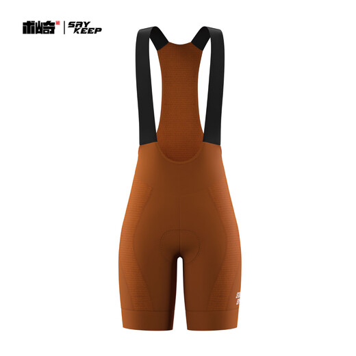 SOUKESPORTS Shuzaki Cycling Bib Pants Men and Women Same Style Cycling Mid-Pants Long Pants Gray Professional Sponge Cushion Spring and Autumn Gray L