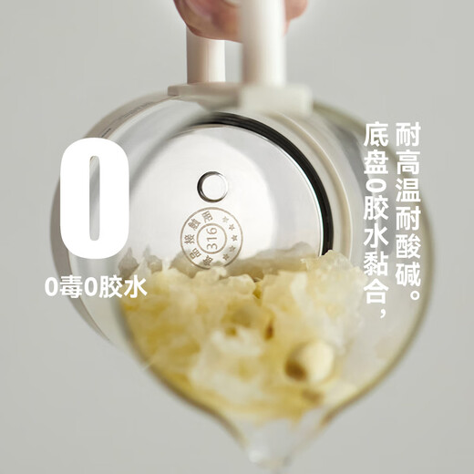 Olayks instant health pot mini health cup small teapot one person flower teapot with filter constant temperature stainless steel kettle 0.6L health electric stew cup