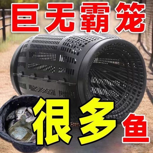 Buy one and get three free. Super large fish cage fishing artifact can only go in and out of the cage to catch crabs, loach and fish. Fishing net. 1 large fish cage. 32cm long and 20cm wide. 20cm long. Free bait + bait cup + cage rope.