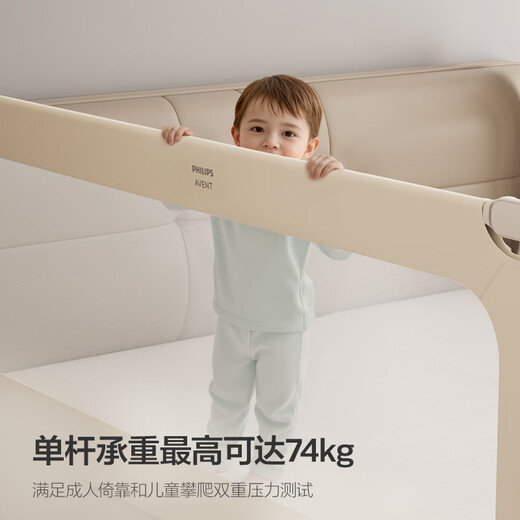 Avent bed guardrail baby seamless fence bed guard baby anti-fall splicing anti-pinch anti-fall bed fence 1.8m