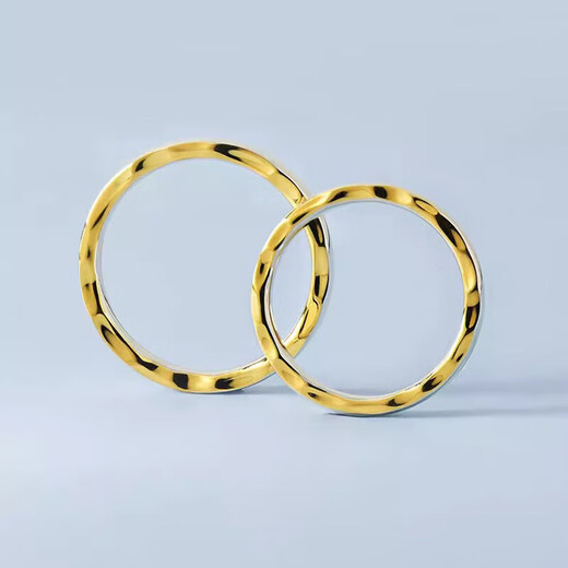 MZMZ platinum couple ring Haoyue and Sea pt950 plain ring platinum birthday and Valentine's Day gift for girlfriend, light luxury model-Haoyue and Sea ring