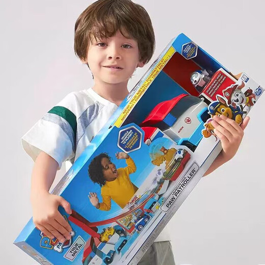 UOSO toy car alloy Captain Ryder Patrol Car Mini Patrol Car Set Dog Team Children's Birthday Gift 16785 Transformation Rescue Bus