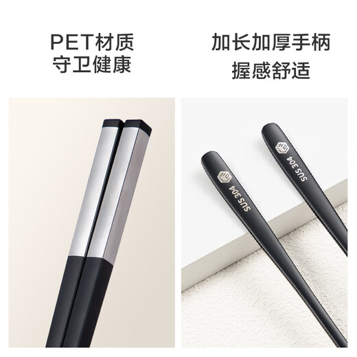 Hecho en Tokio, palillos, vajilla para estudiantes, tenedores y cucharas de acero inoxidable 304, juego de vajilla portátil para trabajadores de oficina