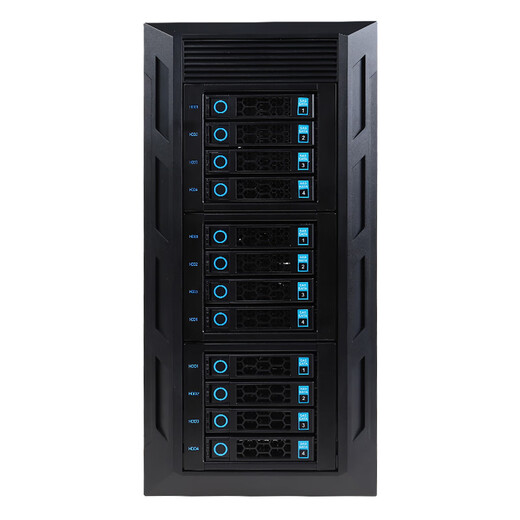 South China Gold Medal HN-T12A Desktop Tower Multi-disk AMD Customizable Server/ERP/Enterprise OA System/File Storage/DeepSeek Localized Deployment Configuration 3 HN-T4A